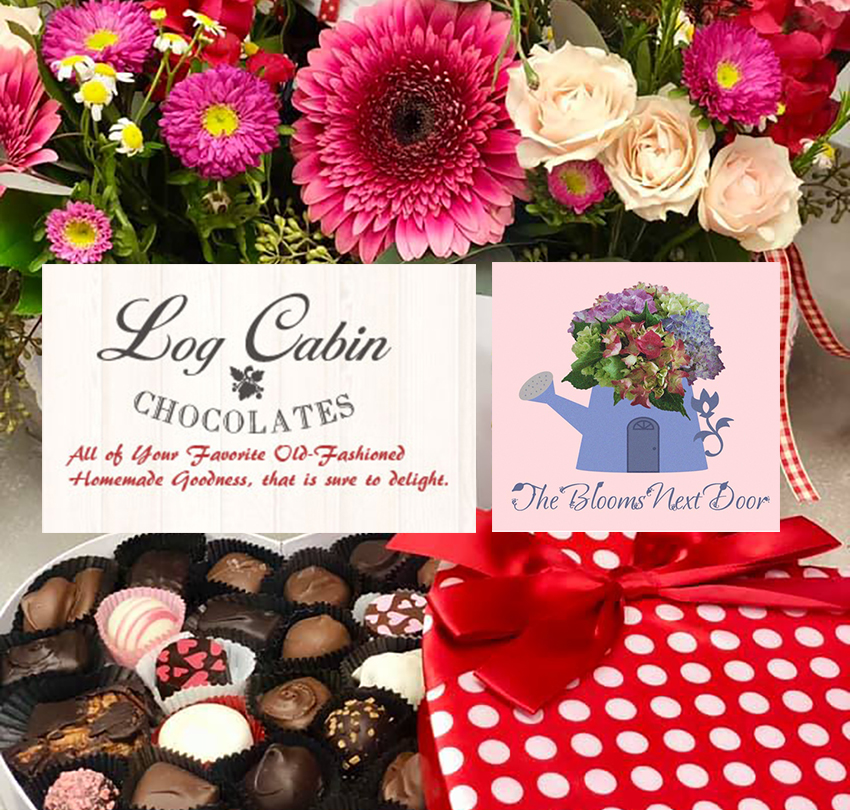 Chocolate and flowers